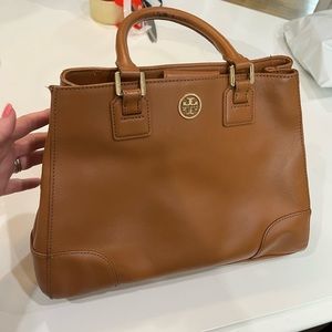 Brown Tory Burch bag